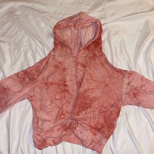 Tie-dye long sleeve girls shirt